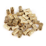 Suleve,M5BN1,150Pcs,Brass,Cylinder,Knurled,Threaded,Round,Insert,Embedded,Assortment