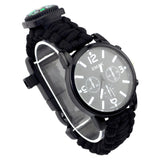 IPRee,Survival,Compasss,Bracelet,Watch,Waterproof,Emergency,Paracord,Wristband