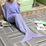 Honana,Knitting,Mermaid,Blankets,Fibers,Office,Sleep