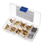 Suleve,M2.5BH1,180Pcs,Brass,Column,Standoff,Support,Spacer,Pillar,Cross,Screw,Assortment,Board