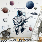 Space,Theme,Astronaut,Sticker,Dormitory,Living,Decor,Bedroom,Decoration,Decor