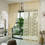 Panel,Pattern,Tulle,Sheer,Curtains,Bedroom,Living,Hollow,Window,Screening