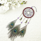 Natural,Woven,Feathers,Dreamcatcher,American,Custom,Gifts,Hanging,Decor,Ornament