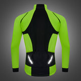 WOSAWE,Cycling,Fleece,Jacket,Windproof,Outdoor,Sports,Jacket,Safety,Reflective,Night,Riding