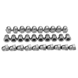 Suleve,M4SN3,30Pcs,Stainless,Steel,Acorn,Thread,Decor,Cover