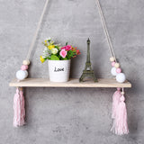 Floating,Tassel,Floating,Swing,Shelf,Hanging,Storage,Decorations