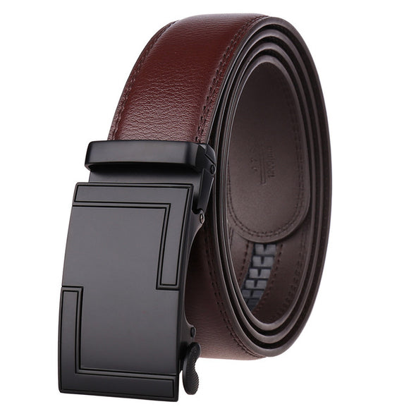 Men's,Leather,Automatic,Buckle,Business,Men's,Leather