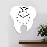 Emoyo,ECY056,Tooth,Shape,Clock,Quartz,Clock,Clock,Office,Decorations