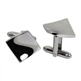 Cufflinks,Geometric,Shape,Smooth,Metal,Drawing,Cufflinks,Shirt