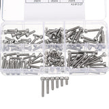 Suleve,M3SH4,Stainless,Steel,Socket,Screw,Allen,Assortment,120Pcs