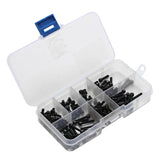 Suleve,M3CH5,Carbon,Steel,Allen,Socket,Screw,Metric,Assortment,120pcs