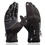 Unisex,Waterproof,Cycling,Gloves,Velvet,Fitness,Motorcycle,Glove