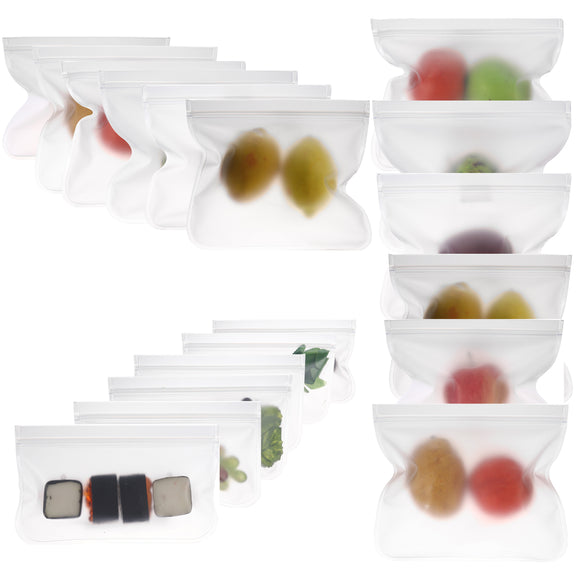 Reusable,Translucent,Frosted,Storage,Sandwich,Snack,Lunch,Fruit,Kitchen,Storage,Container
