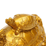 Resin,Statue,Decoration,Dragon,Turtle,Tortoise,Money,Wealth,Figurine