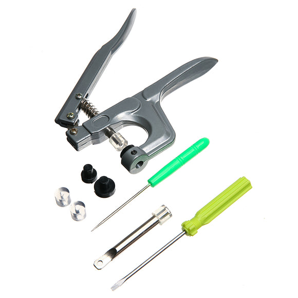 200PCS,Button,Fastener,Pliers,Plastic,Resin,Press