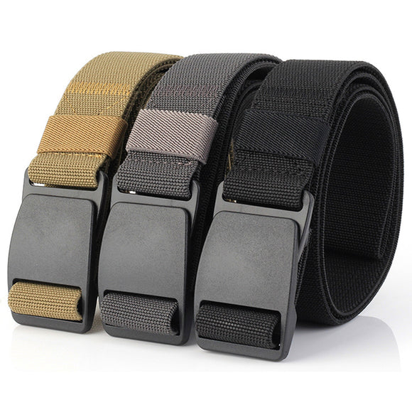 125CM,ENNUI,Military,Security,Belts,Elastic,Weave,Stretch,Thick,Tactical,Nylon,Waist