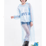 10PCS,Color,Adult,Hooded,Thicken,Disposable,Raincoat,Camping,Hiking,Protective,Raincoat