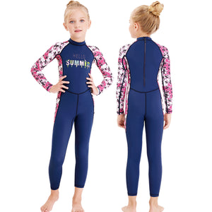 2.5mm,Neoprene,Length,Sleeve,Wetsuit,Swimming,Diving,Toddler,Child,Youth,Suits,Years
