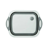 Foldable,Multifunctional,Board,Fruit,Vegetables,Drain,Storage,Basket