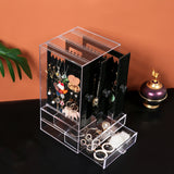 Jewelry,Display,Stand,Dustproof,Earrings,Holder,Jewelry,Display,Storage,Organizer