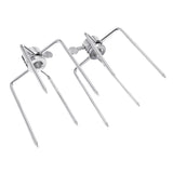 Skewer,Stainless,Steel,Barbeque,Kebab,Camping,Cooking,Grill,Stick