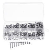 Suleve,M3SS5,340Pcs,Stainless,Steel,Hexagon,Sockets,Screw,Assortment