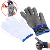 Stainless,Steel,Safety,Golves,Proof,Resistant,Metal,Glove,Grade