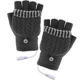 Electric,Heating,Gloves,Warmers,Winter,Mittens,Laptop,Fingerless,Heating,Gloves