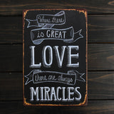 Miracle,Sheet,Metal,Drawing,Poster,Metal,Painting