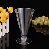 25Pcs,Dessert,Mousse,Canape,Dishes,Clear,Plastic,Jelly,Goblet,Party