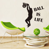 Wallpaper,Playing,Basketball,Sport,Sticker,Rooms,Mural,Decor