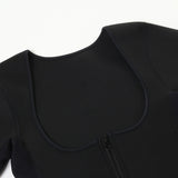 Front,Women,Sauna,Neoprene,Shaper,Sweat,Burner,Fitness,Shirts
