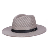 Unisex,British,Outdoor,Travel,Breathable,Sunscreen,Fedora