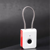 Smart,Portable,Rechargeable,Padlock,Security,Fingerprint,Luggage,Suitcase