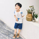 Yiigoo,Summer,Short,Sleeve,Cotton,Leisure,Sport,Children's,pieces)