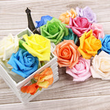 50pcs,7.5cm,Artificial,Simulation,Bouquet,Flower,Wedding,Party,Decoration