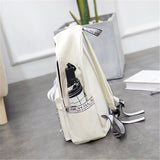 Canvas,Backpack,Student,School,Rucksack,Shoulder,Outdoor,Travel