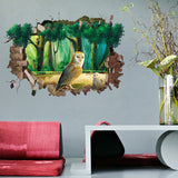 Miico,Creative,Animal,Broken,Removable,Waterproof,Decorative,Decor,Sticker