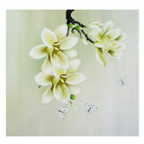 Modern,Magnolia,Paint,Flower,Painting,Canvas,Decor,Mural,Paintings