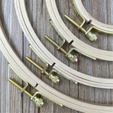 Wooden,Embroidery,Hoops,Cross,Stitch,Sewing,Tools,Craft,Frame,Machine