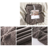 Polar,Flannel,Blanket,Berber,Fleece,Large,Thicken,Blanket,Lounge