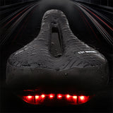 BIKING,Saddles,Modes,Safety,Taillight,Outdoor,Breathable,Shockproof,Waterproof,Cycling,Saddle,Cushion