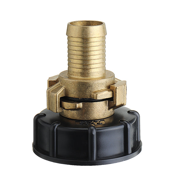 S60x6,Faucet,Coarse,Thread,Drain,Adapter,Brass,Outlet,Fitting,Connector,Replacement,Valve,Fitting,Parts,Garden