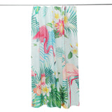 Bathroom,Flamingo,Shower,Curtain,Pedestal,Toilet,Cover