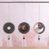 Metal,Hanging,Silent,Spinner,Chimes,Garden,Decor,Center