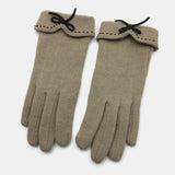 Women,Embroidery,Dotted,Bowknot,Fashion,Casual,Gloves