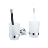 Tumbler,Stainless,Steel,Toothbrush,Holder,Mounted,Toothbrush,Storage,Bathroom