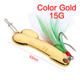 Zanlure,DW383,Spinner,Spoon,Fishing
