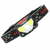 XANES,W826A,650LM,Induction,Sensor,Headlamp,Charging,Modes,Waterproof,Double,Switch,Fishing,Light,Flashlight