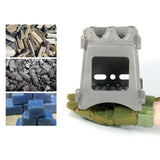 Camping,Stove,Portable,Ultralight,Titanium,Burning,Cooking,Stove,Firewood,Stove